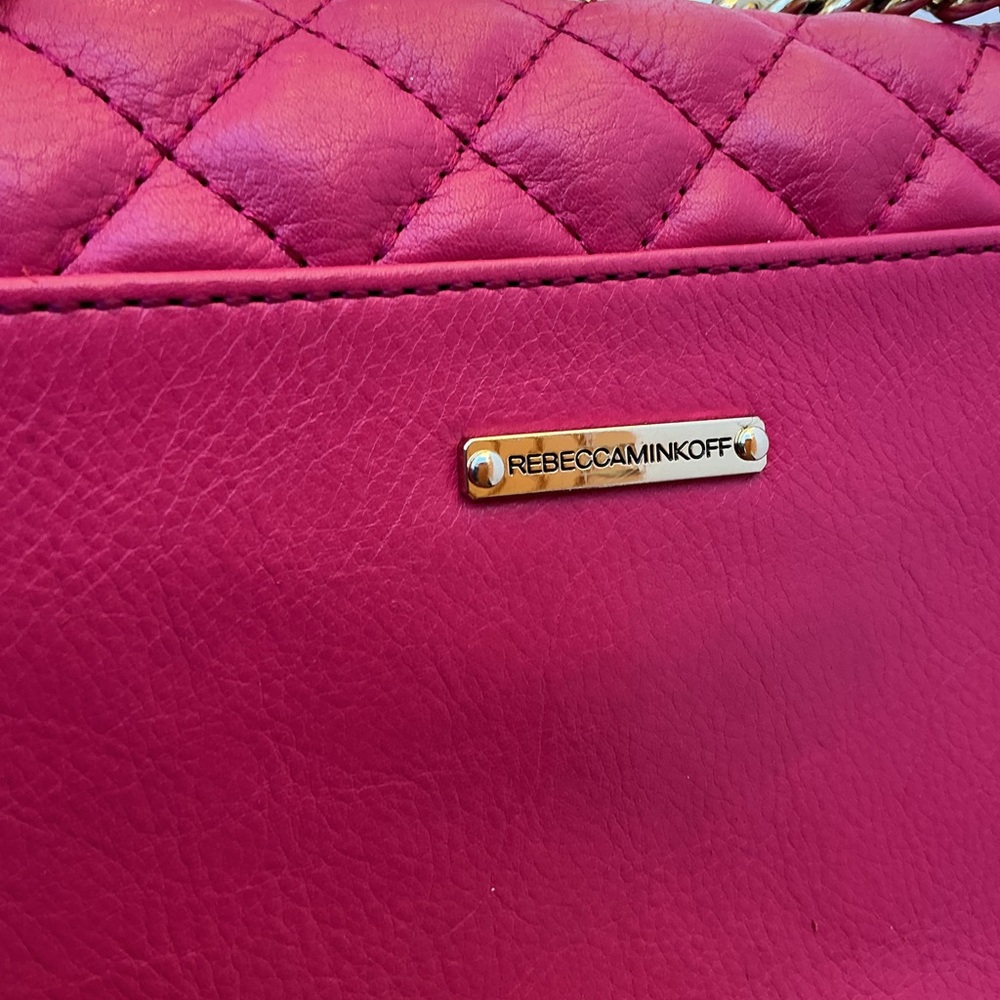 Rebecca Minkoff Quilted Leather Crossbody Bag - Picture 4 of 7